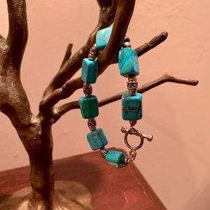Sterling Silver & Turquoise Bracelet